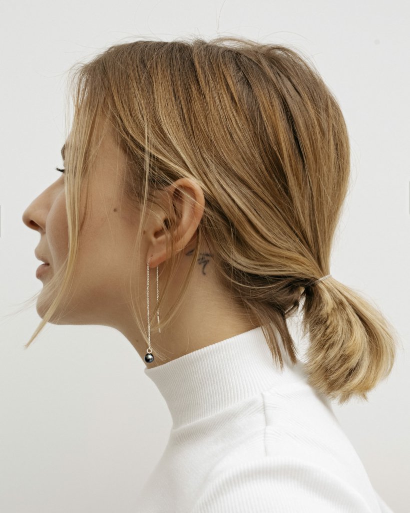 Цепочки протяжки с речным жемчугом