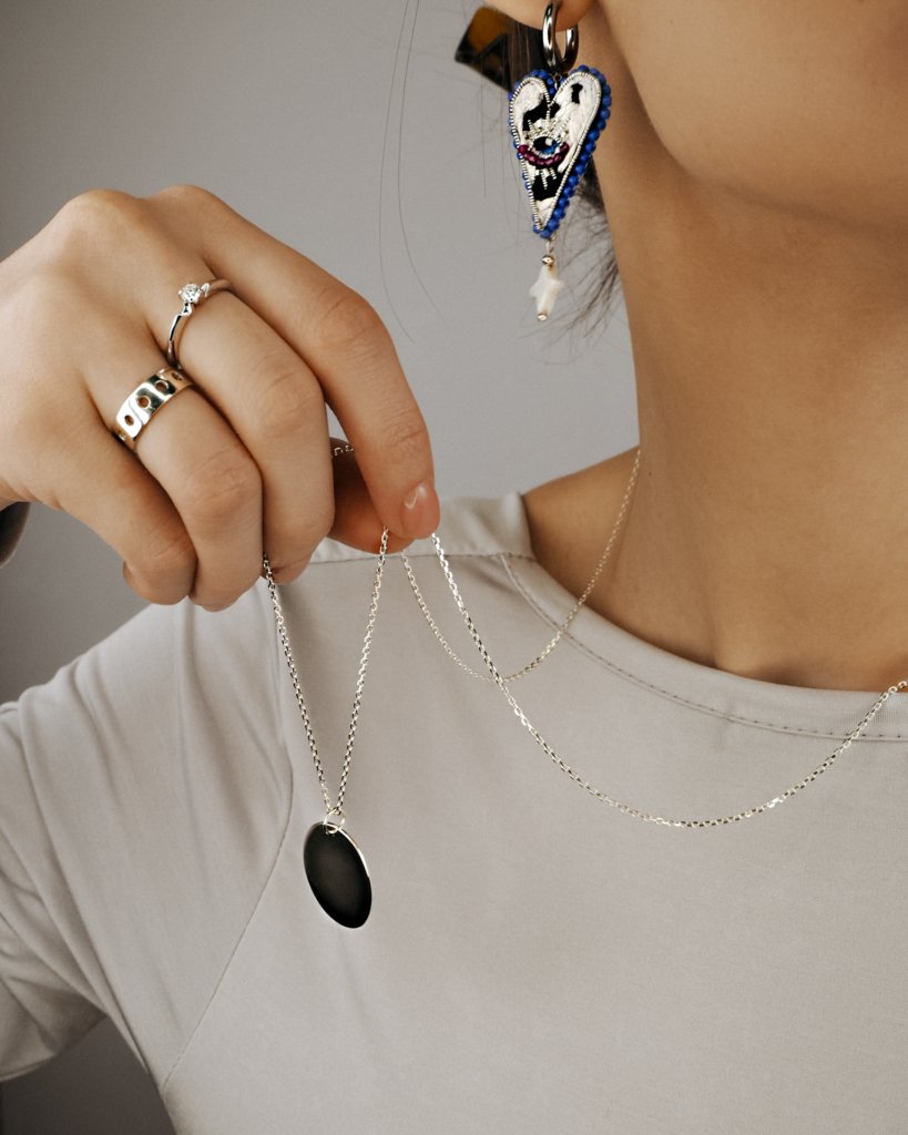 Овальный медальон под гравировку