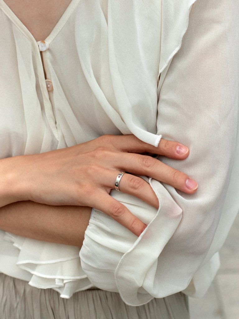 Кольцо с окошками