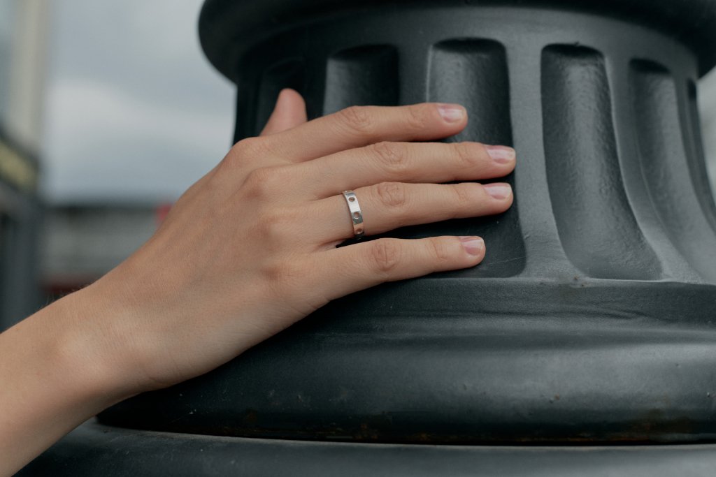 Кольцо с окошками