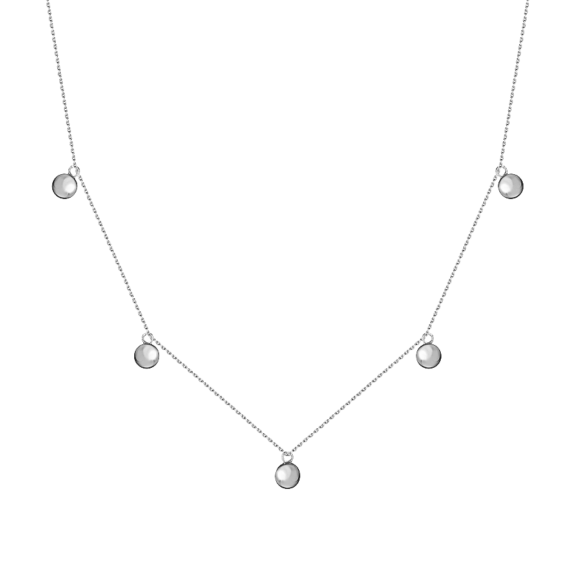 Ожерелье с пятью шариками