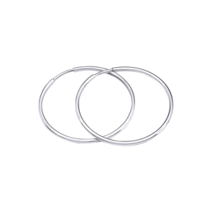 Серьги-обручи 5 см