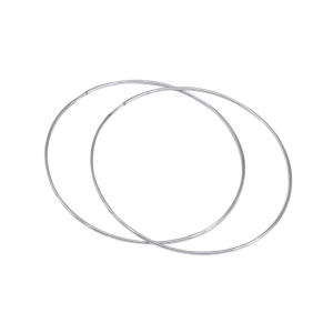 Серьги-обручи 7 см