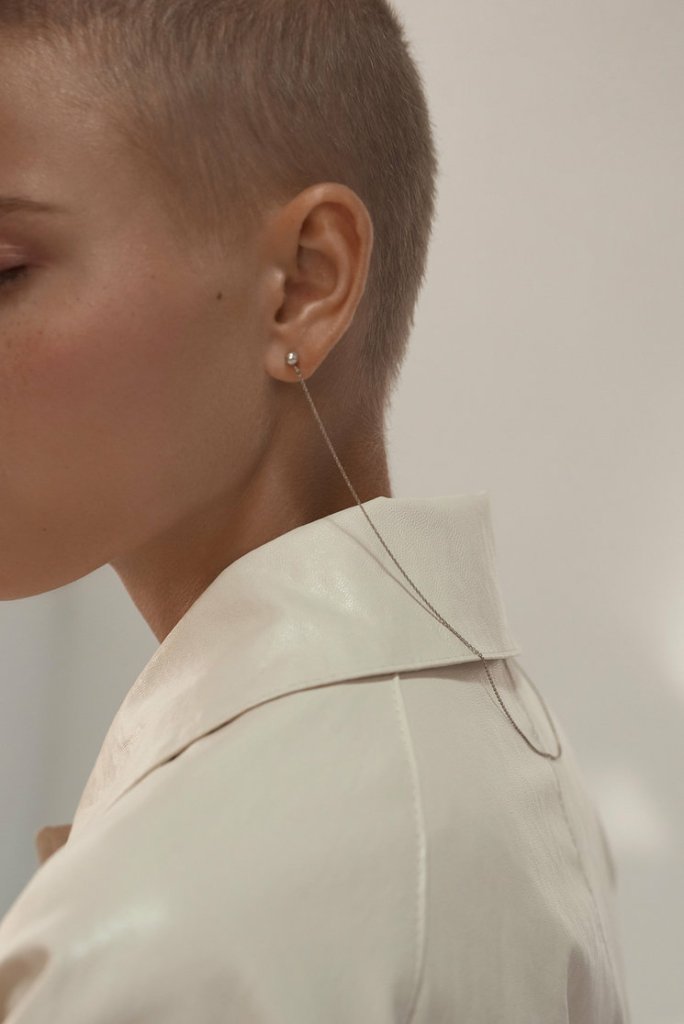 Моносерьга-шатлен