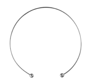 Открытый чокер с шариками M