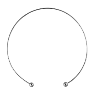 Открытый чокер с шариками M