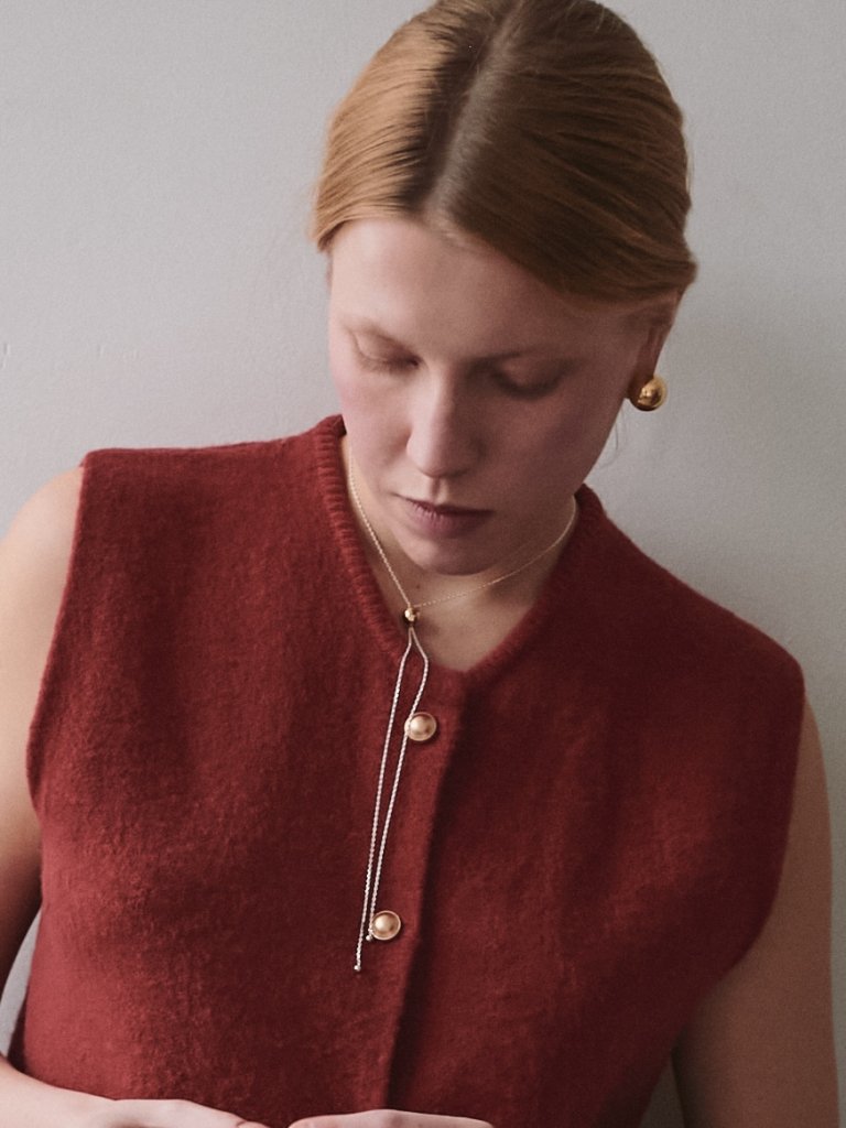 Галстук-боло золотой