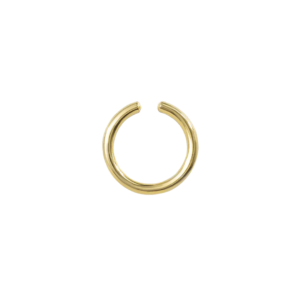 Объемный большой позолоченный кафф