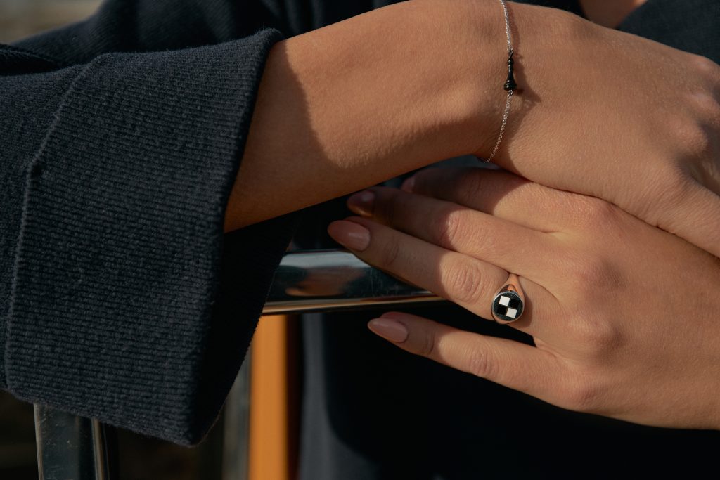 Браслет Слон Черный