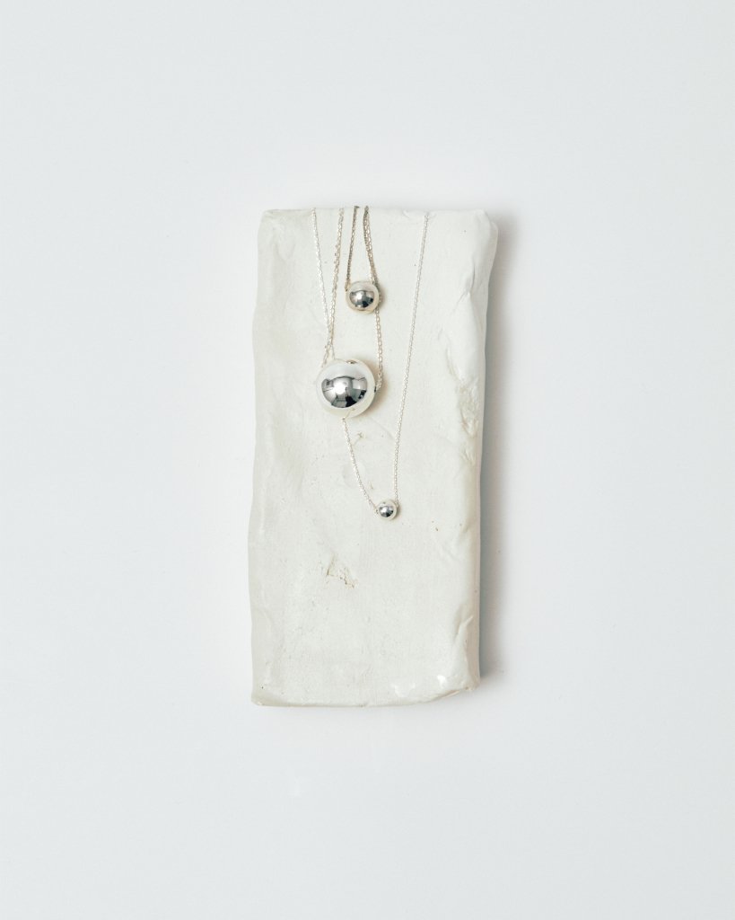 Подвеска c серебряным шариком М