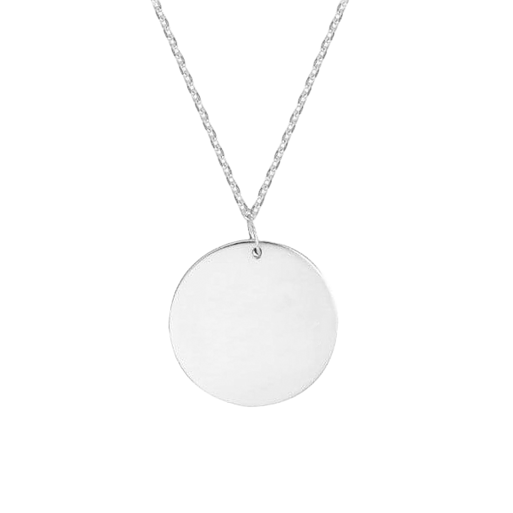 Круглый медальон под гравировку