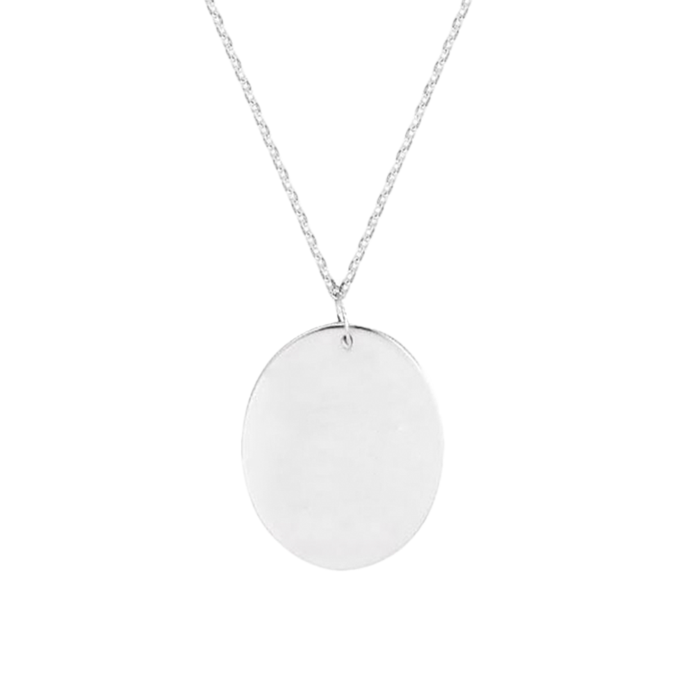 Овальный медальон под гравировку