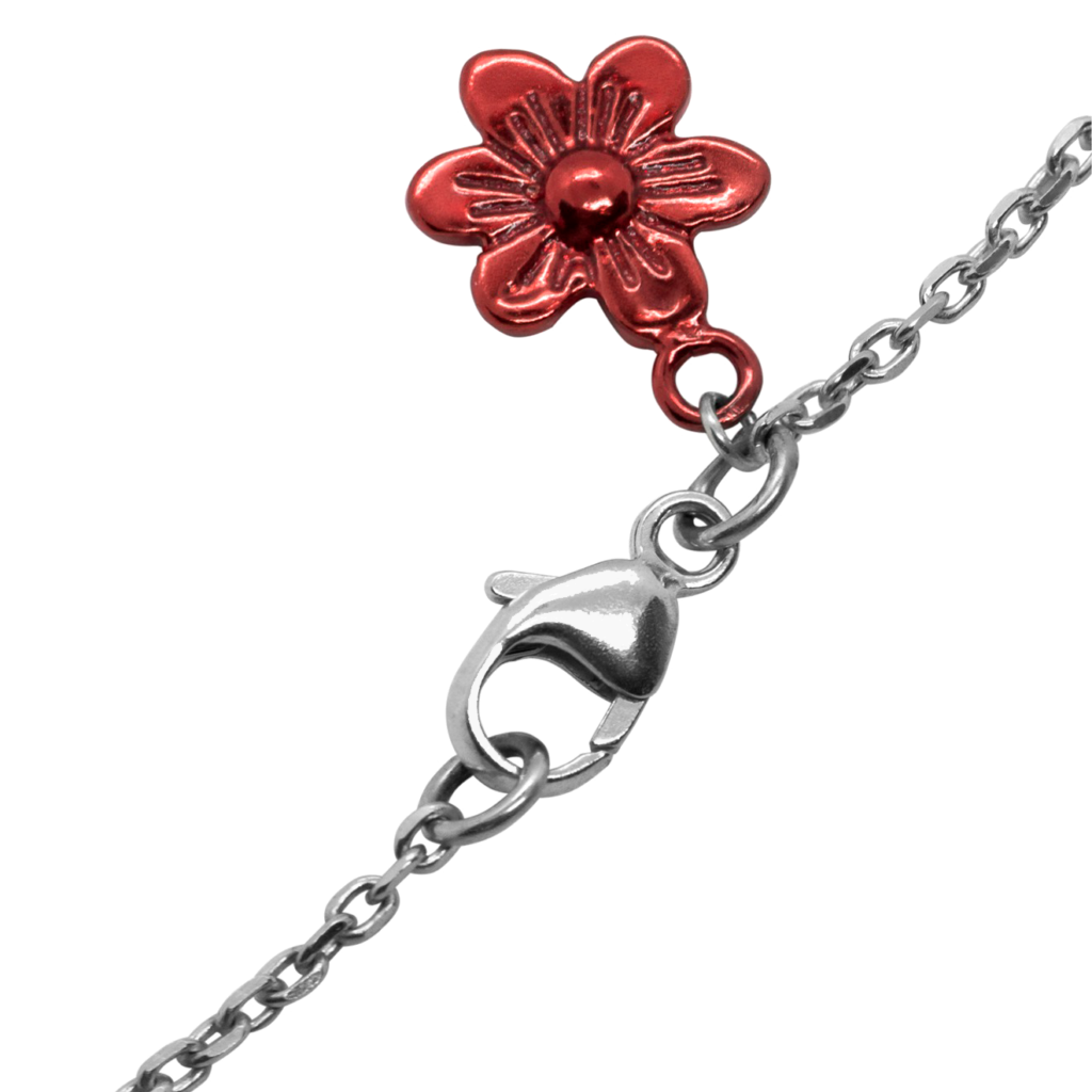 Анклет с цветными фигурками