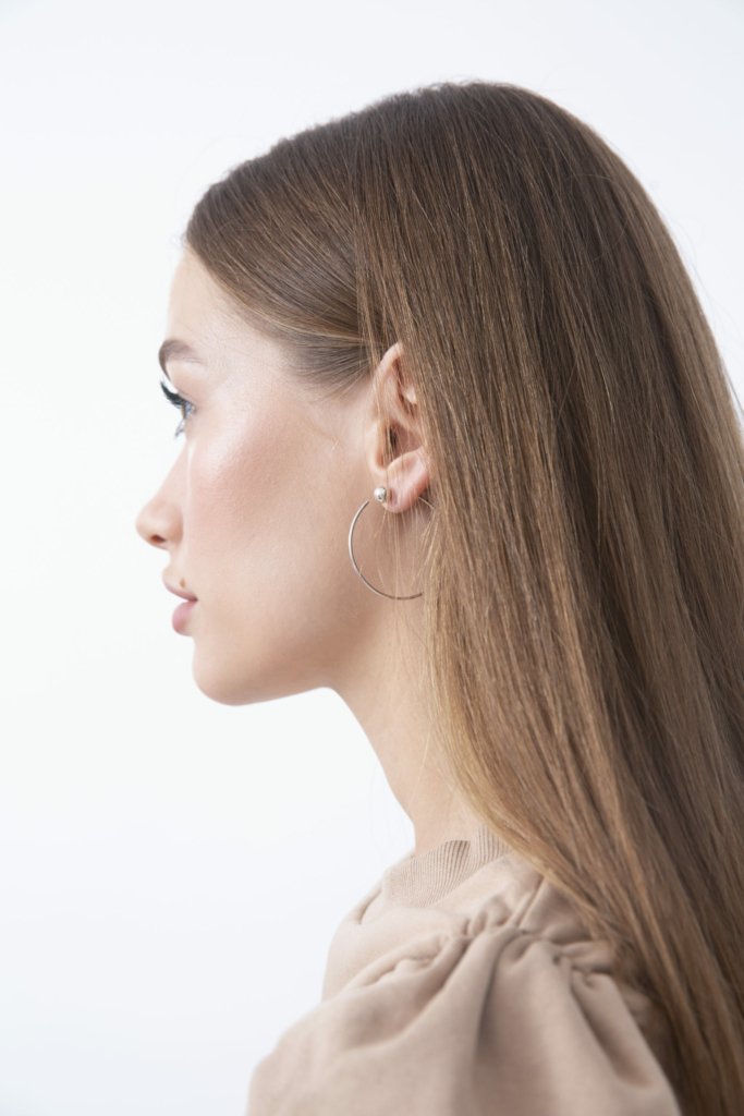 Открытые серьги