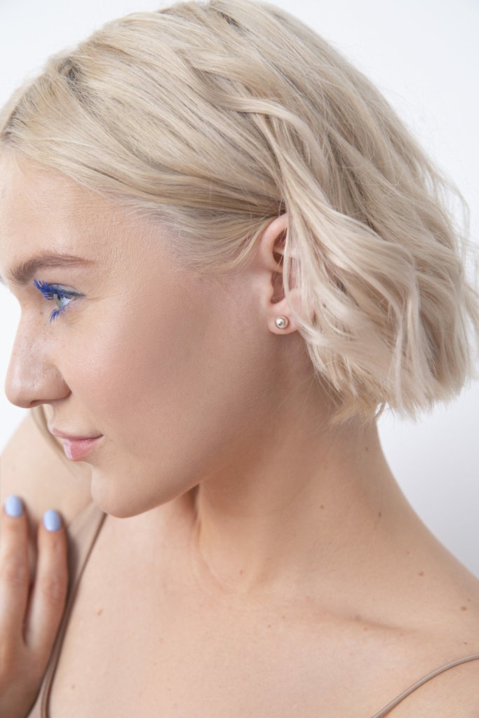 Пусеты-шарик (М)