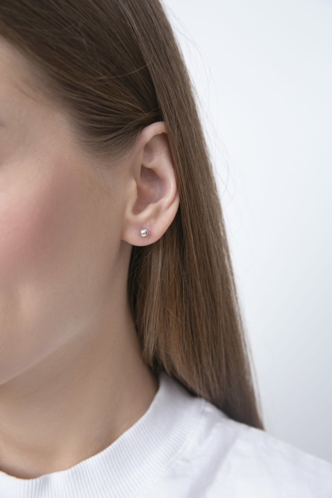 Пусеты-шарик (s)