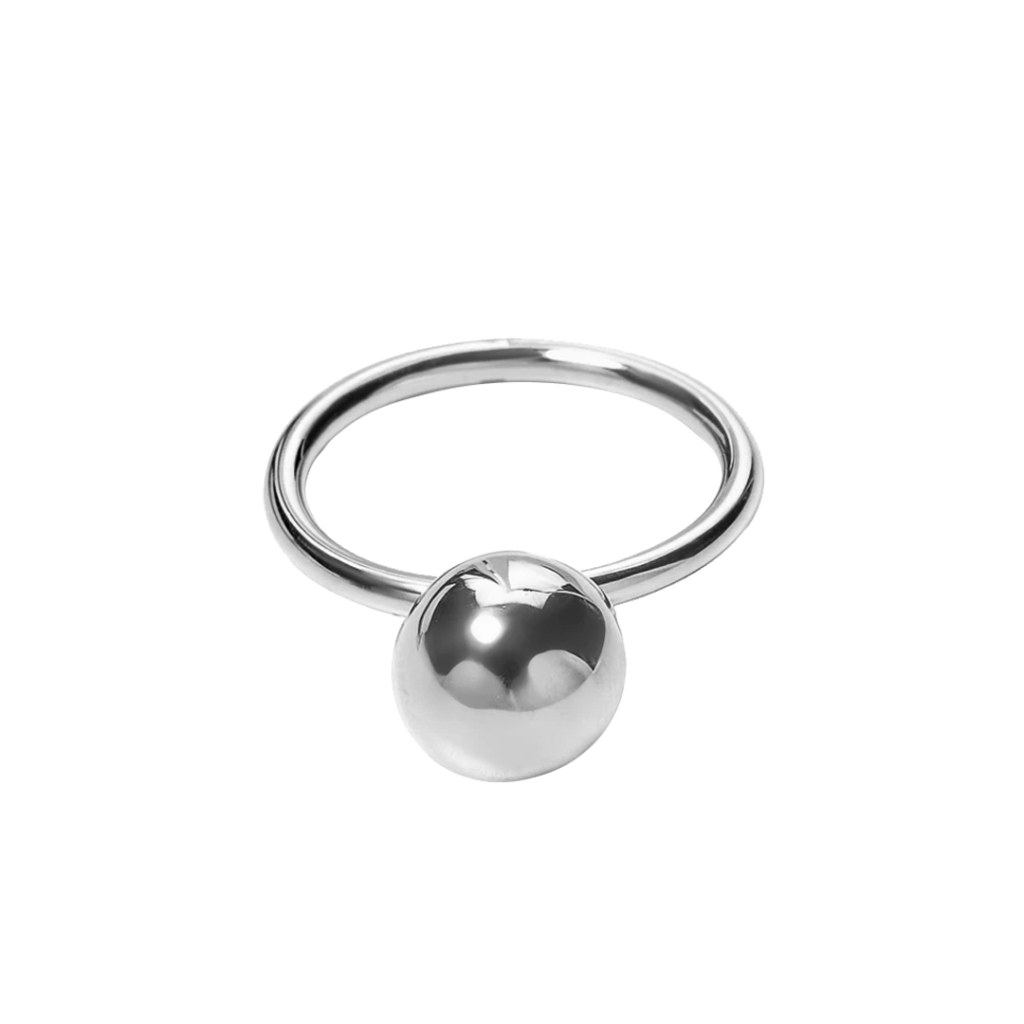 Кольцо с шариком L