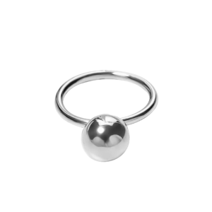 Кольцо с шариком L