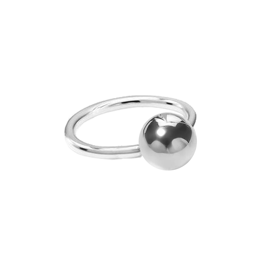Кольцо с шариком L