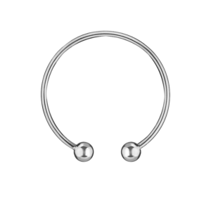 Объемный браслет с 2 шариками