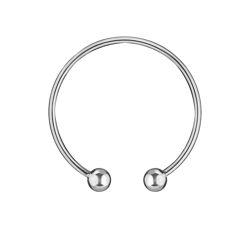 Объемный браслет с 2 шариками