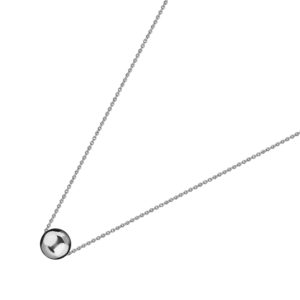 Подвеска c серебряным шариком L