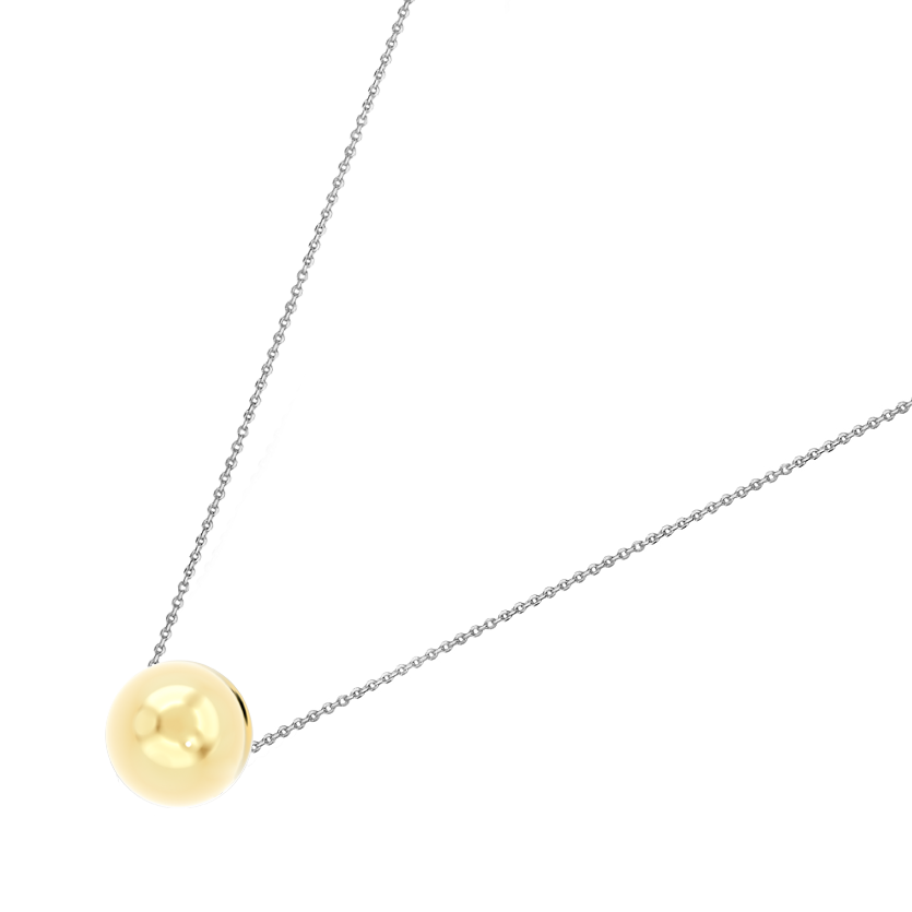 Чокер с самым большим золотым шаром