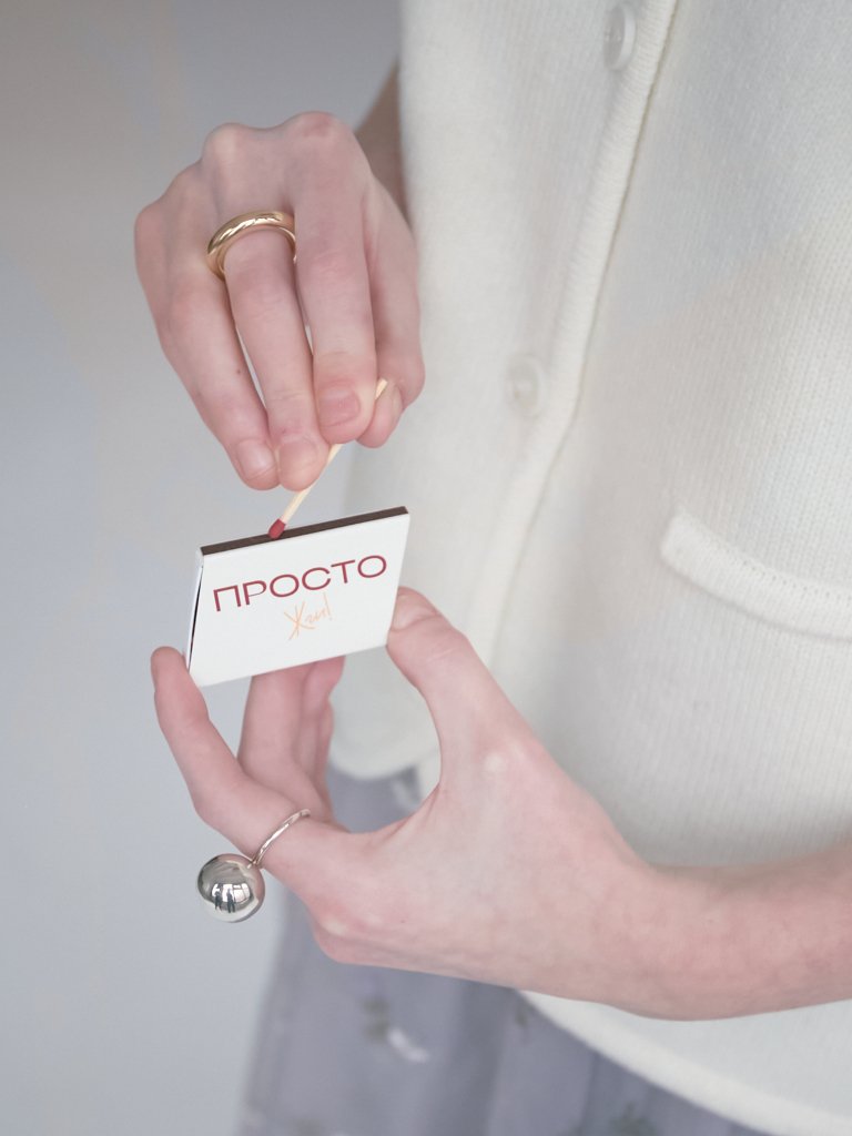 Толстое кольцо золотое