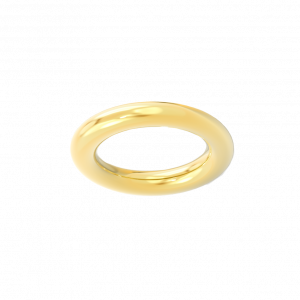 Толстое кольцо золотое