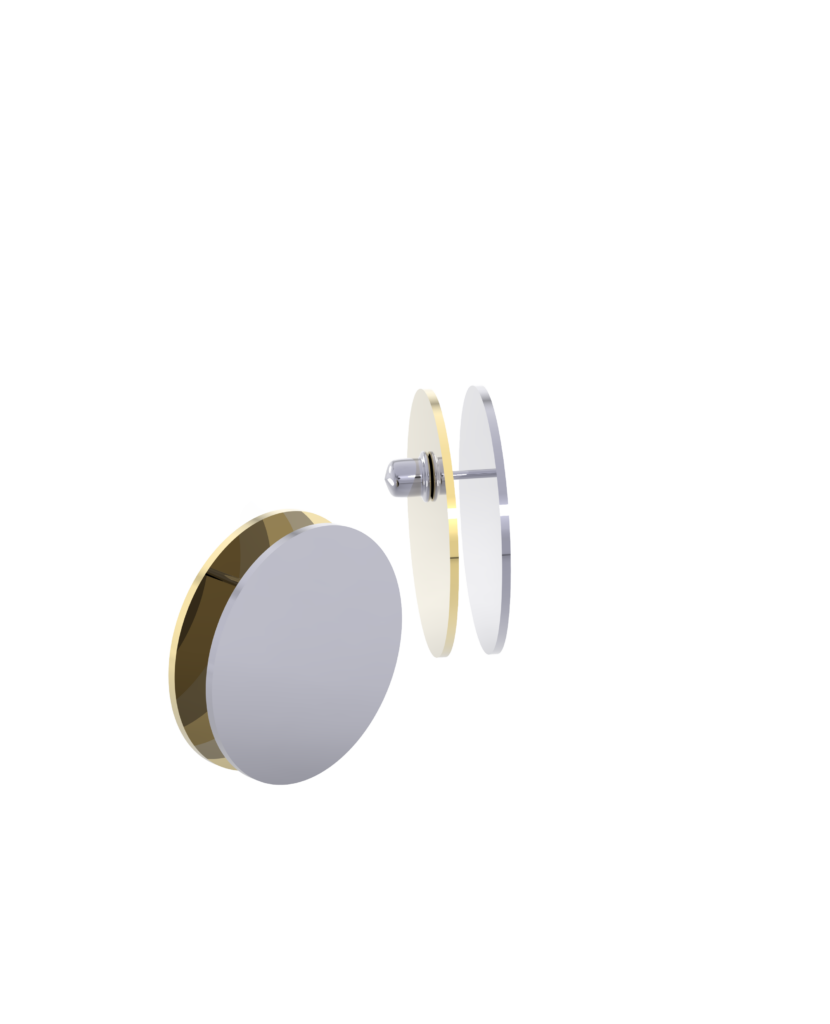 Серьги Блинчики