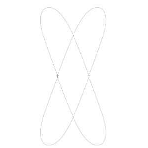 Бодичейн с двумя шариками