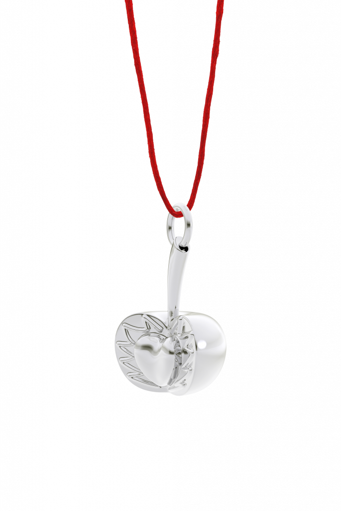 Подвеска вишенка с косточкой