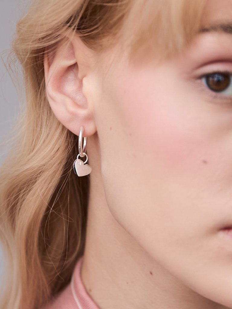 Хуп c подвесом Открытое Сердце