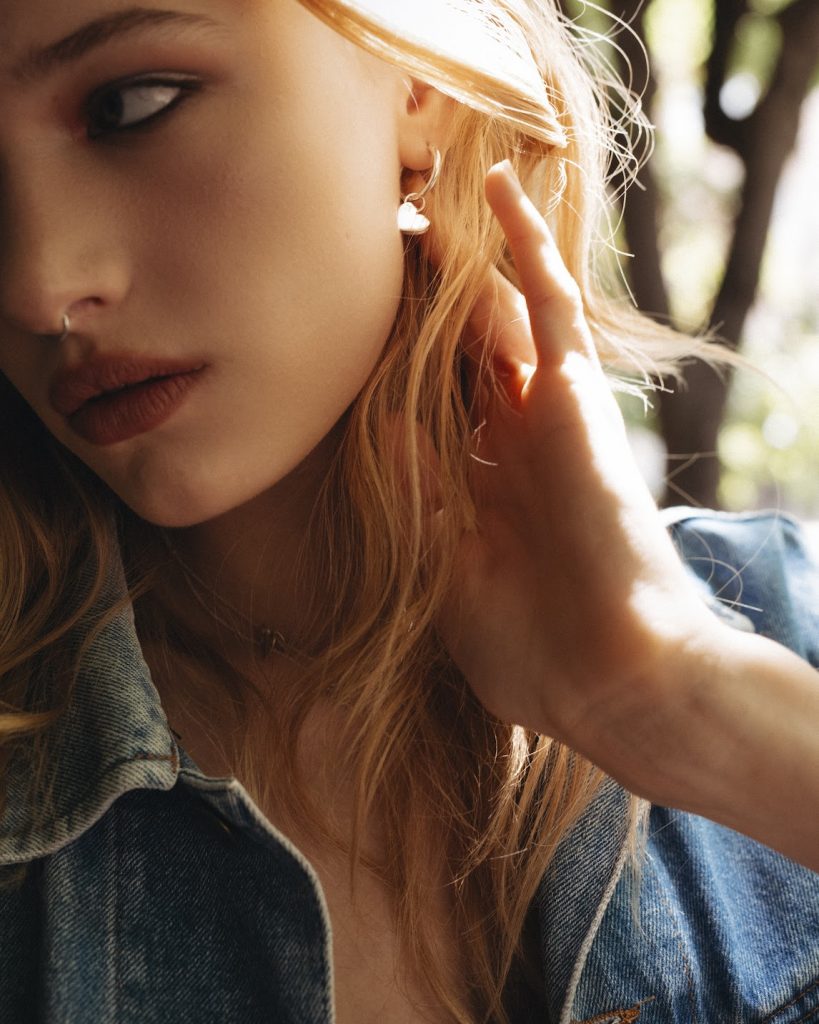 Хуп c подвесом Открытое Сердце