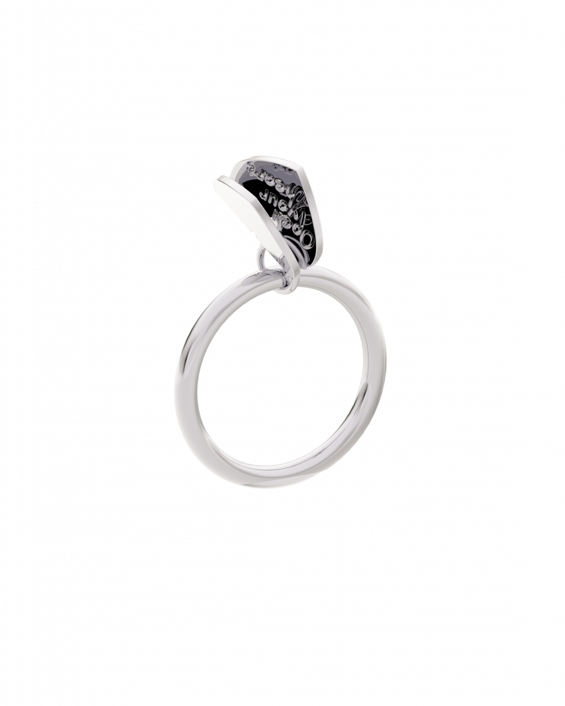 Кольцо с завлекалочкой