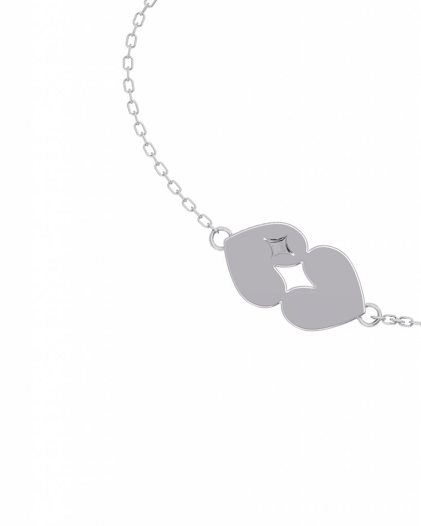 Браслет Сердце с ключиком